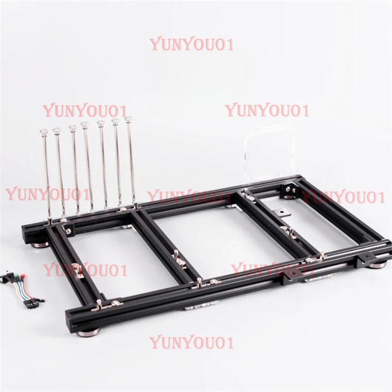 Aluminum Open Frame Test Bench Water Cooling - ATX PCテストベンチ、アルミニウム合金コンピューターケース、水冷、オープンフレーム、オーバークロック、エアボックス、HTPCグラフィックカードスタンド、1個